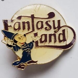 “New” Disneyland Mickey Mouse “Fantasy Land” Commemorative Lapel Pin.